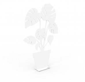 Monstera 50 cm Vit Lonnebeerg