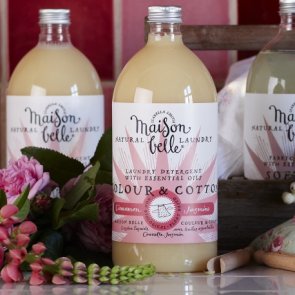 Maison Belle Tvättmedel Kulörtvätt Kanel Jasmin Colour Cotton Cinnamon Jasmine Miljövänligt