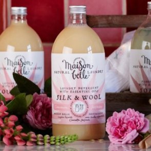 Maison Belle Tvättmedel Silke Ull Kanel Jasmin Silk Wool Cinnamon Jasmine Miljövänligt