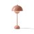Flowerpot table lamp Beige red &Tradition