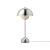 Flowerpot table lamp Polished Stainless steel &Tradition