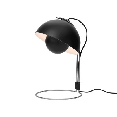 Zoom bild av Flowerpot desk lamp VP4 Matt black &Tradition