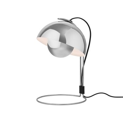 Zoom bild av Flowerpot desk lamp Polished Stainless steel &Tradition