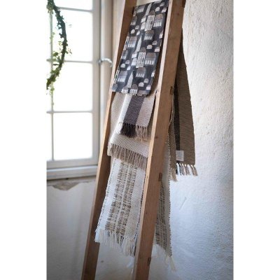 Zoom bild av Kökshandduk Stad Svart Kök Kökstextil Fondaco Bomull Miljöbild